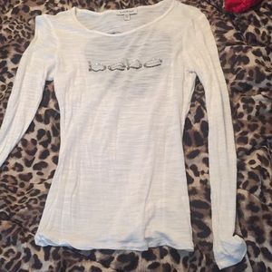 Bebe long sleeve shirt